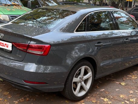 2016 Audi A3 III (8V) Рестайлинг, серый, 1600000 рублей, вид 4