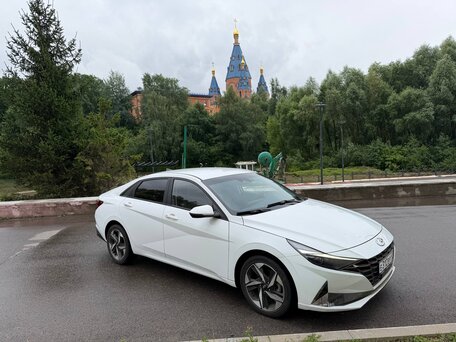 2020 Hyundai Avante VI Рестайлинг, белый, 1480000 рублей, вид 2
