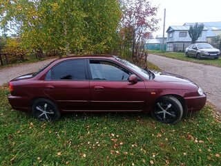 2006 Kia Spectra I Рестайлинг 2, красный, 225000 рублей, вид 4