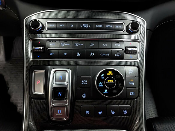 2021 Hyundai Santa Fe IV Рестайлинг, серый, 3660000 рублей - вид 23