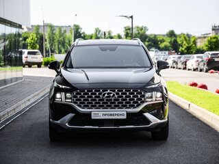 2022 Hyundai Santa Fe IV Рестайлинг, чёрный, 3959999 рублей, вид 4