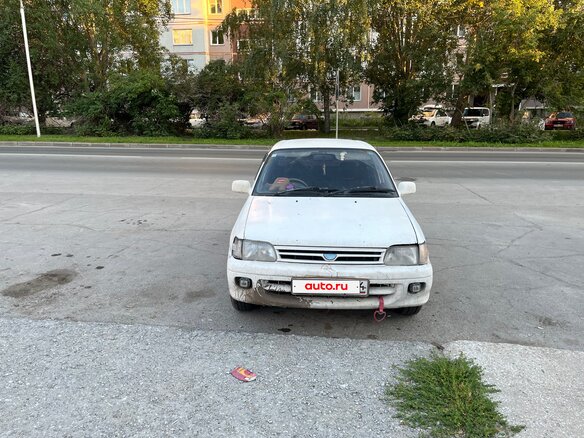 1990 Toyota Starlet IV (P80), белый