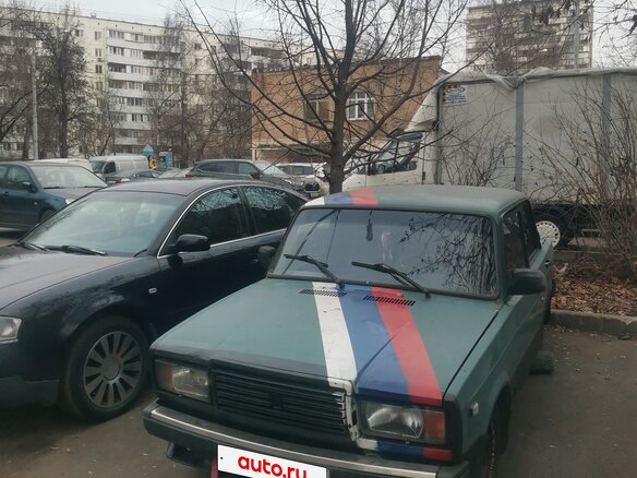 2003 Lada (ВАЗ) 2107, серый, 120000 рублей