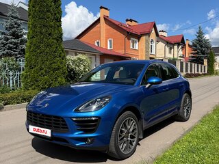 2017 Porsche Macan I, синий, 3840000 рублей, вид 2