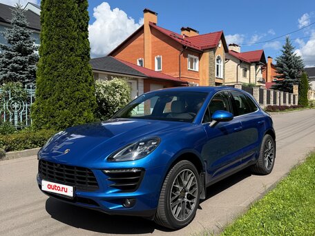 2017 Porsche Macan I, синий, 4090000 рублей, вид 1