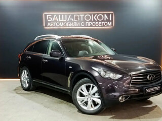 2013 Infiniti FX37 II (S51) Рестайлинг, коричневый, 1949000 рублей, вид 2