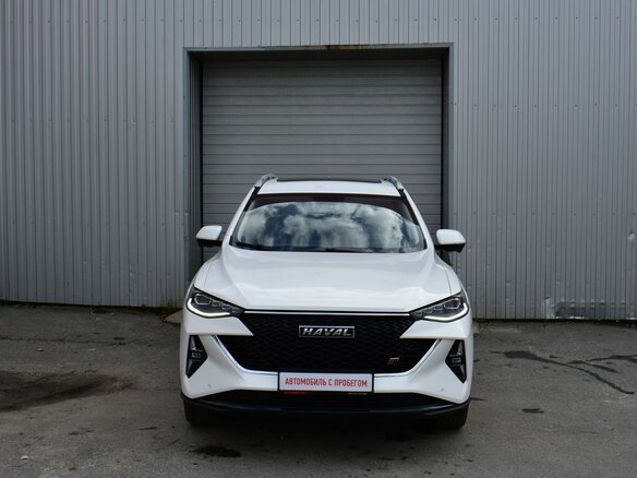 2022 Haval F7 I Рестайлинг, белый - вид 4