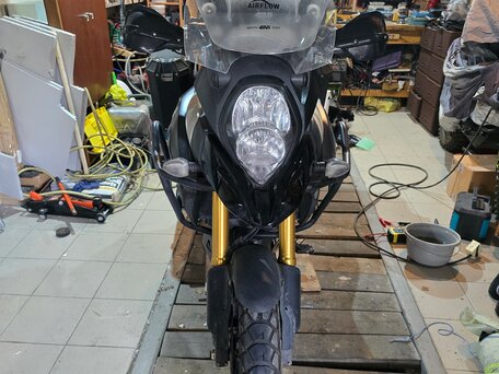 2014 Suzuki V-Strom 1000, чёрный, 755000 рублей, вид 4