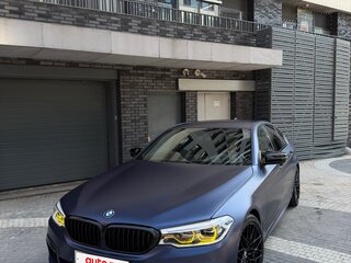 2019 BMW 5 серии 530i xDrive VII (G30/G31/G38), синий, 3470000 рублей, вид 1