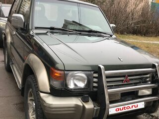 1997 Mitsubishi Pajero II Рестайлинг, зелёный, 1000000 рублей, вид 2