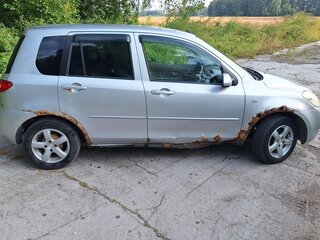 2005 Mazda Demio II (DY) Рестайлинг, серый, 230000 рублей, вид 3