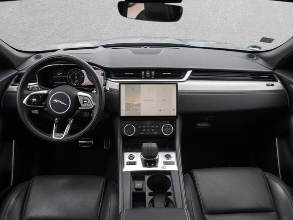 2024 Jaguar F-Pace I Рестайлинг, серый - вид 9