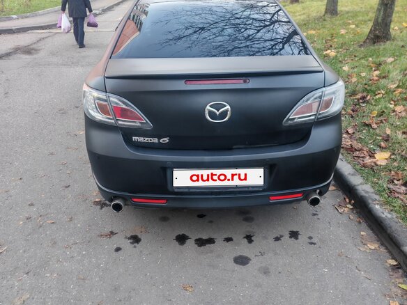 2008 Mazda 6 II (GH), чёрный, 680000 рублей - вид 7