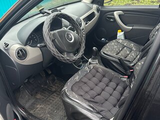 2012 Renault Logan I Рестайлинг, чёрный, 450000 рублей, вид 5
