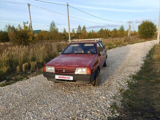 1997 Lada (ВАЗ) 2109, красный, 75000 рублей, вид 1