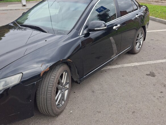 2005 Honda Accord VII, чёрный, 570000 рублей - вид 9
