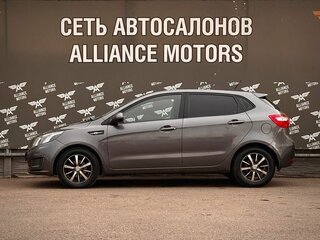 2013 Kia Rio III, серый, 720000 рублей, вид 4