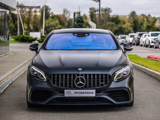 2018 Mercedes-Benz S-Класс AMG 63 AMG III (W222, C217) Рестайлинг, чёрный, 8800000 рублей, вид 4