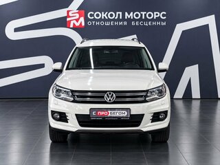 2013 Volkswagen Tiguan I Рестайлинг, белый, 1169900 рублей, вид 3