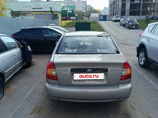 2007 Hyundai Accent ТагАЗ II, бежевый, 235000 рублей, вид 4