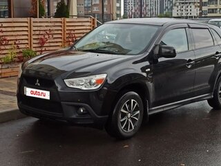 2012 Mitsubishi ASX I, чёрный, 920000 рублей, вид 1