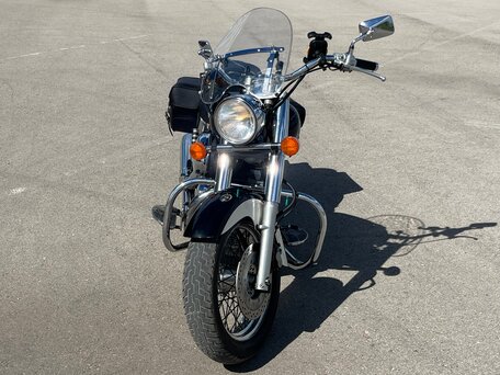 1997 Honda Shadow 750, чёрный, 430000 рублей, вид 3