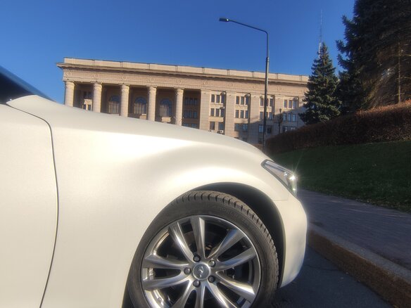 2015 Infiniti Q70 I Рестайлинг, белый, 2350000 рублей - вид 3