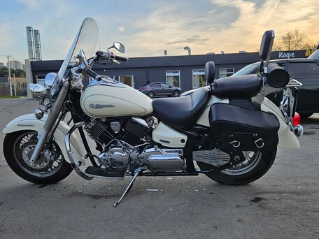 2002 Yamaha XVS1100, бежевый, 665000 рублей, вид 2