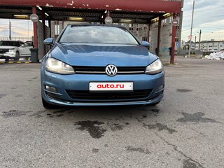 2013 Volkswagen Golf VII, голубой, 930000 рублей, вид 3
