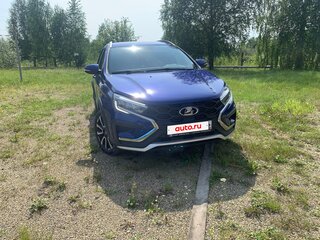 2025 Lada (ВАЗ) Vesta SW Cross I Рестайлинг (NG), синий, 1600000 рублей, вид 3