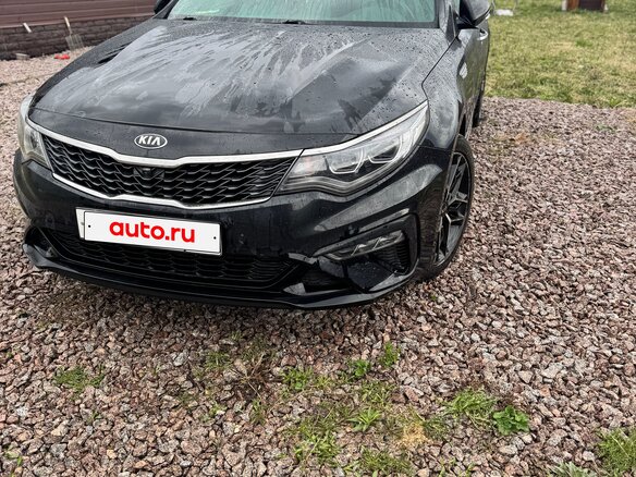 2019 Kia Optima IV Рестайлинг, чёрный, 1850000 рублей