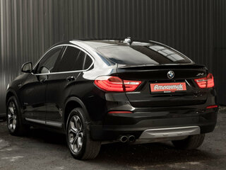 2017 BMW X4 28i I (F26), чёрный, 2495000 рублей, вид 4