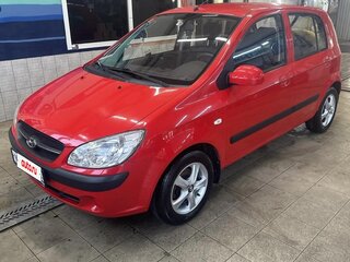 2008 Hyundai Getz I Рестайлинг, красный, 630000 рублей, вид 1