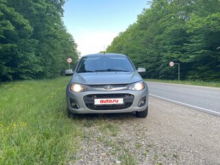 2013 Lada (ВАЗ) Kalina II, серебристый, 610000 рублей, вид 3