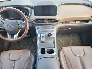 2020 Hyundai Santa Fe IV Рестайлинг, белый, 3500000 рублей, вид 5
