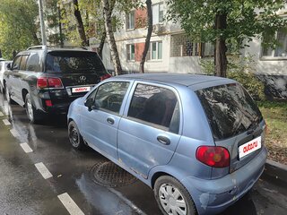 2007 Daewoo Matiz I Рестайлинг, голубой, 100000 рублей, вид 2