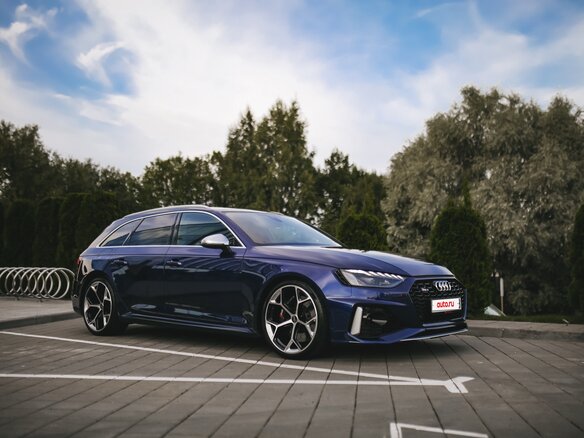 2020 Audi RS 4 IV (B9) Рестайлинг, синий, 5999999 рублей - вид 13