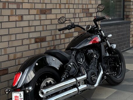 2021 Indian Scout, чёрный, 1050000 рублей, вид 2