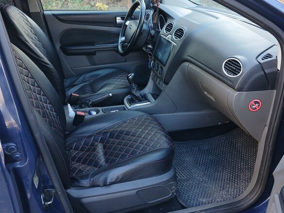 2010 Ford Focus II Рестайлинг, синий, 541000 рублей - вид 5