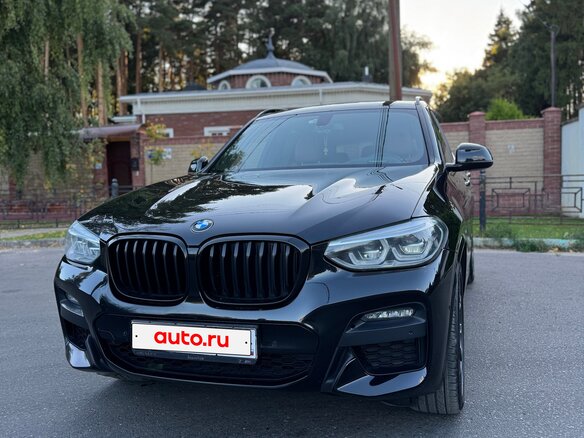 2019 BMW X3 30d xDrive III (G01), чёрный, 4100000 рублей