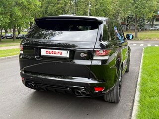 2016 Land Rover Range Rover Sport SVR II, чёрный, 4700000 рублей, вид 1