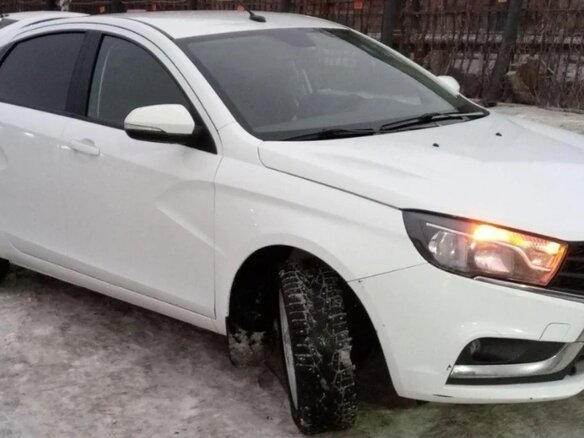 2019 Lada (ВАЗ) Vesta I, белый, 950000 рублей