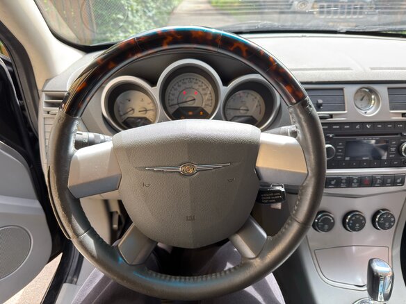 2008 Chrysler Sebring III, чёрный, 350000 рублей - вид 12