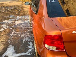2004 Chevrolet Aveo I, оранжевый, 360000 рублей, вид 5