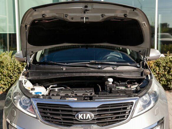 2013 Kia Sportage III, серебристый - вид 26