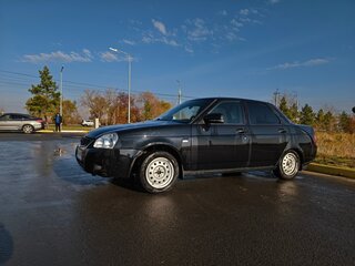 2018 Lada (ВАЗ) Priora I Рестайлинг, чёрный, 475000 рублей, вид 3