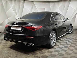 2021 Mercedes-Benz S-Класс 500 Long 4MATIC VII (W223), чёрный, 9800000 рублей, вид 2