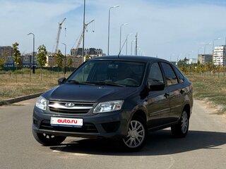2017 Lada (ВАЗ) Granta I, серебристый, 575000 рублей, вид 3