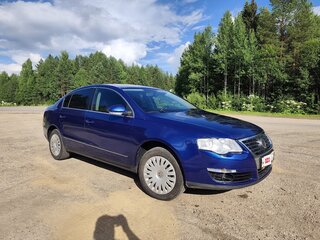 2007 Volkswagen Passat B6, синий, 850000 рублей, вид 3