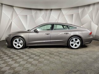 2021 Audi A7 45 TFSI II (4K), коричневый, 4595000 рублей, вид 5